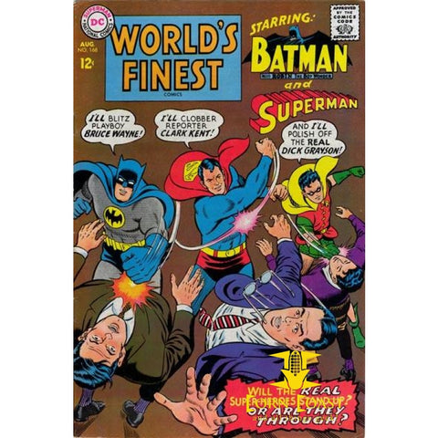 World’s Finest Comics #168 FN - Back Issues