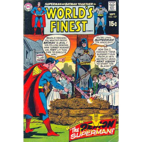 World’s Finest Comics #187 VG - Back Issues