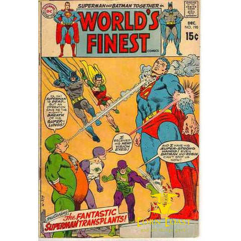 World’s Finest Comics #190 VG - Back Issues
