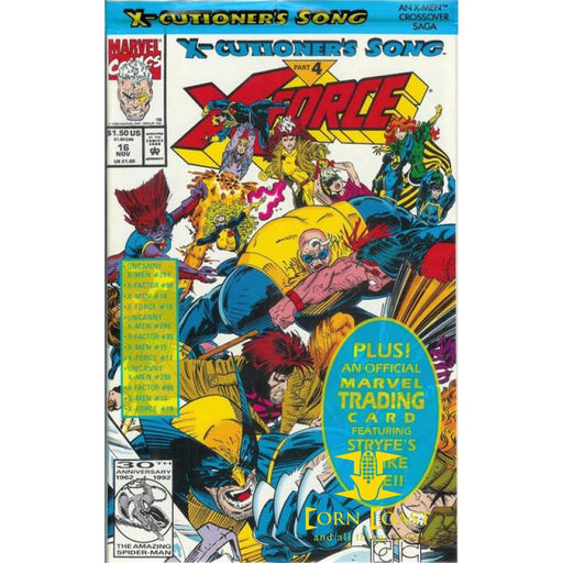 X-Force #16 with trading card NM - New Comics