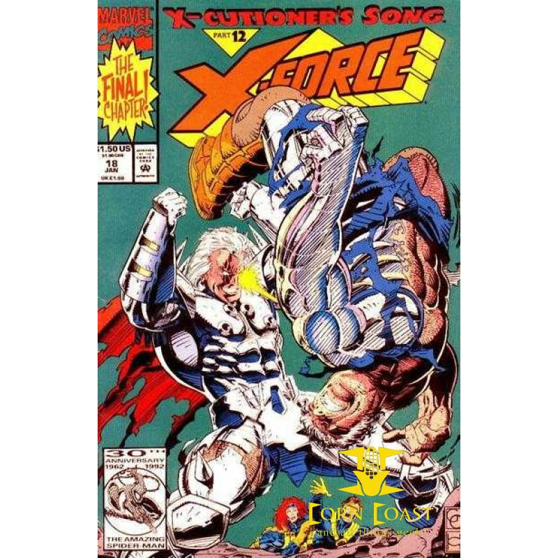 X-Force #18 with trading card NM - New Comics