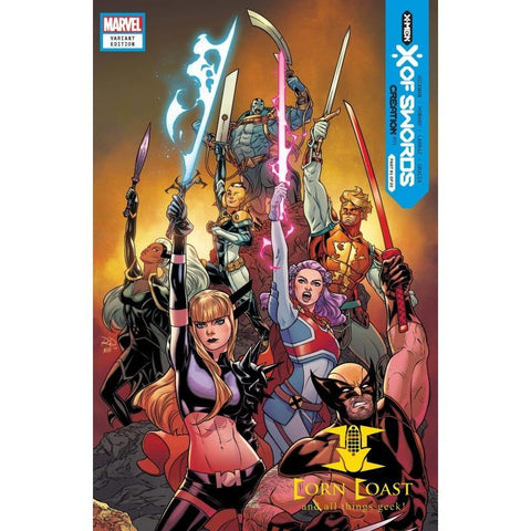 X OF SWORDS CREATION #1 DAUTERMAN LAUNCH VAR - New Comics