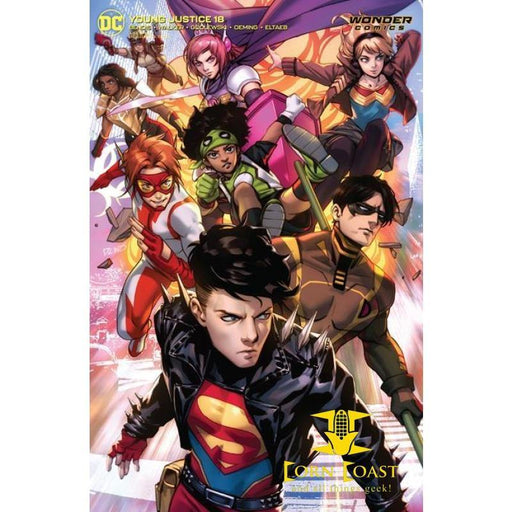 YOUNG JUSTICE #18 CVR B DERRICK CHEW CARD STOCK VAR - New 